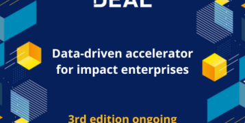 The picture shows the logo of the Impact Deal - a data-driven accelerator for impact companies - specifically the third edition of the programme.