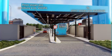 Hydrogen filling station for busses Hydrogen filling station for busses