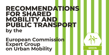 Recommendations for shared mobility and public transport