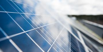 Solar Panels on a roof Solar Panels on a roof