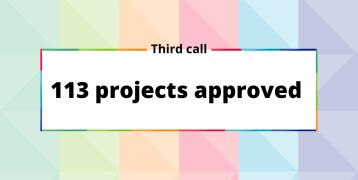 Third call projects approved