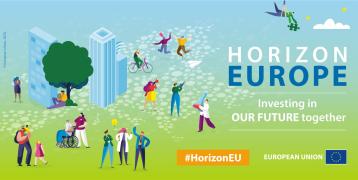 banner for Horizon Europe projects