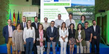 Partners with Galician minister for rural affairs