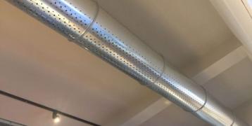Controlled mechanical ventilation system installed in the Nursery school The ventilation system is an air intake and extraction system, Air distribution is ensured by aeraulic ducts