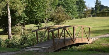 Wooden bridge